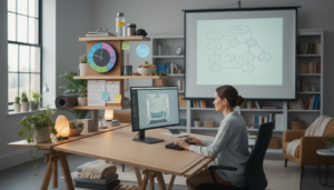 Read more about the article The 4-Layer Productivity System: How Elite Remote Workers Structure Their Days for Deep Work and Sustainable Performance