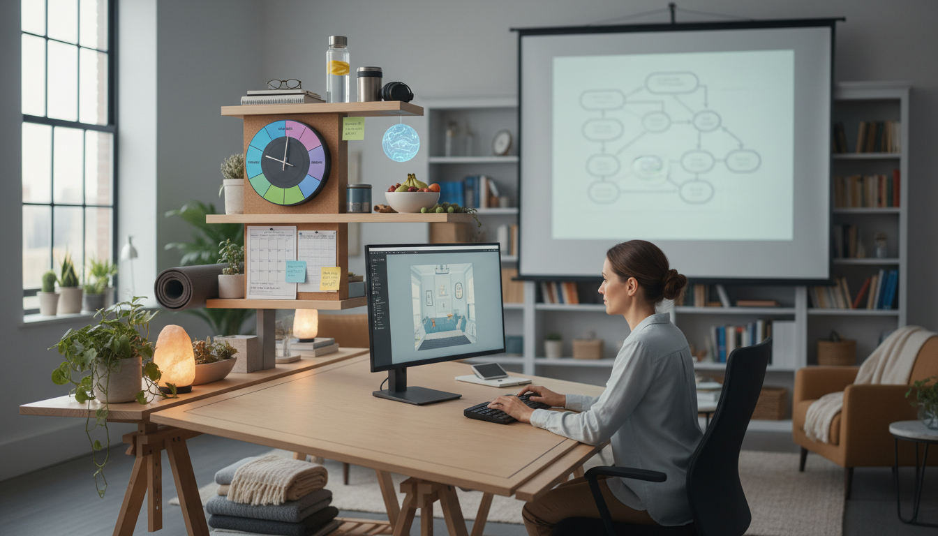 You are currently viewing The 4-Layer Productivity System: How Elite Remote Workers Structure Their Days for Deep Work and Sustainable Performance